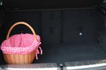 Кошница Lady M с червена подплата